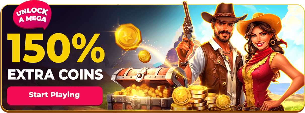 150% Extra Coins - Start Playing